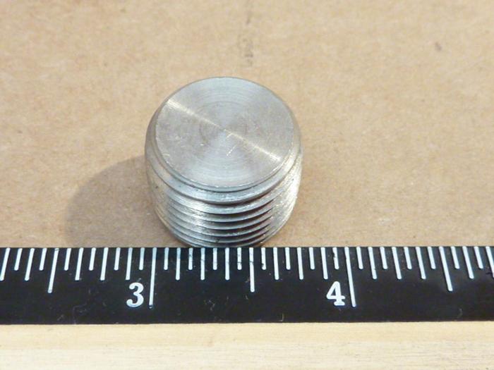 Used PRESSURE CONNECTIONS CORP. Hex Socket SS-5409-08 #40766 DNL SCRAPPED