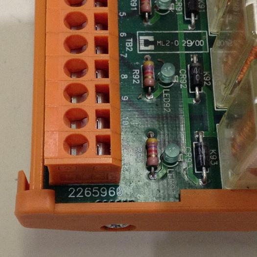 Used WEIDMULLER Relay Module 7916370001 #83467