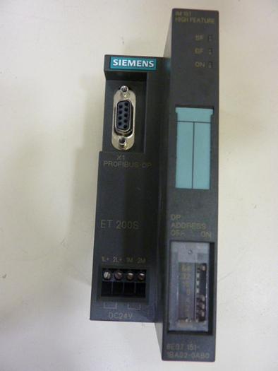 Used SIEMENS Interface Module 6ES7 151-1BA02-0AB0 #50658