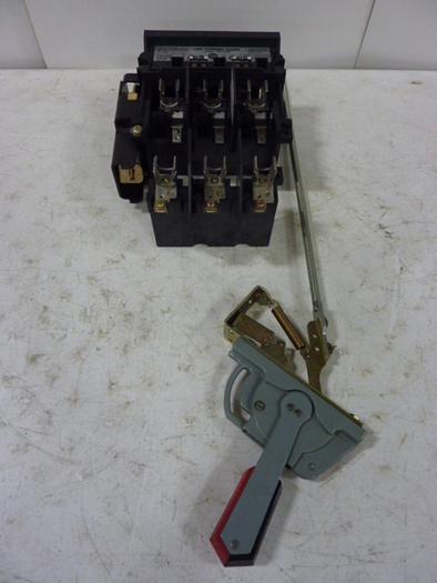Used ALLEN BRADLEY 30 Amp Disconnect Switch 1494V-DS30 SER A #57432