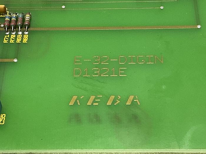 Used KEBA E-32-DIGIN D1321E