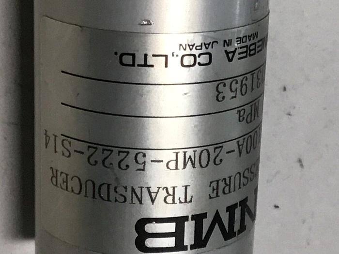 Used NMB Pressure Transducer NS100A-20MP-5222-S14 #126462