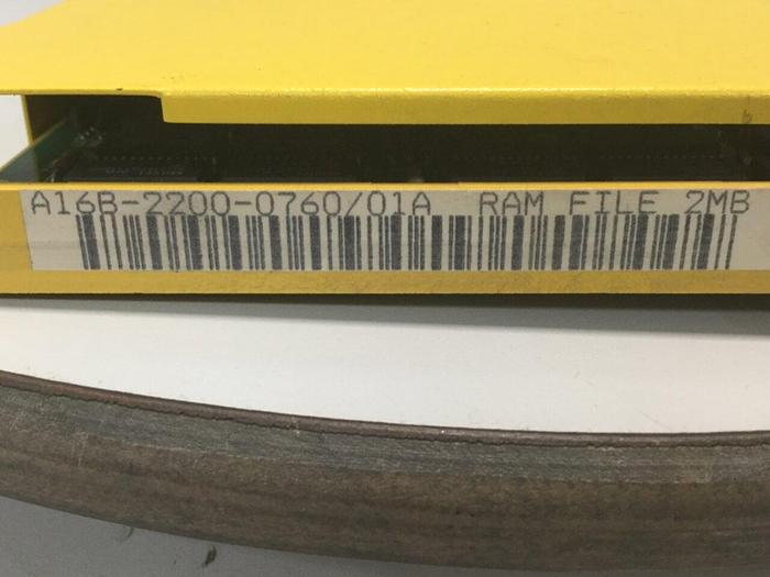 Used FANUC Memory Board A16B-2200-0760/01A #105484