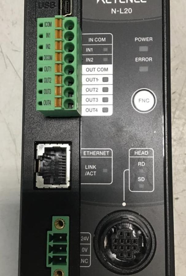 Used KEYENCE CORP Communication Module N-L20 USED