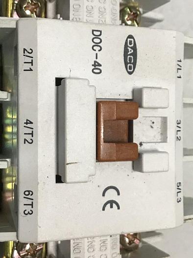 Used DACO Contactor DOC-40 #119833