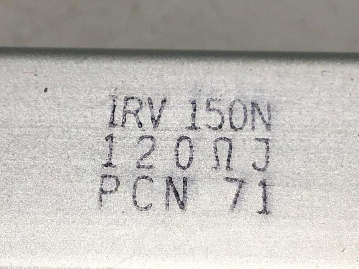 Used ISOTEK Wire Resistor IRV150N #129171