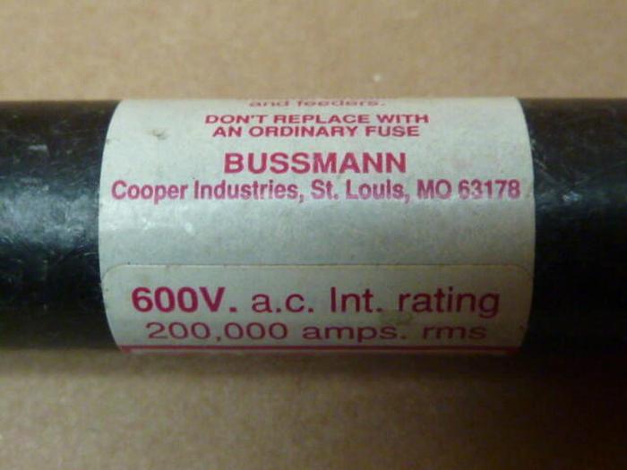 Used FUSETRON 1 8/10 Amp Fuse FRS-R-1-8/10 #36400