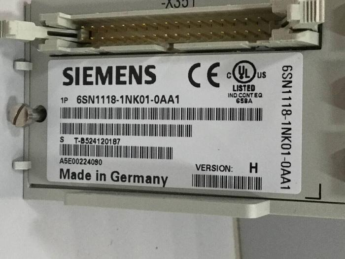 SIEMENS Control 6SN1118-1NK01-0AA1 New