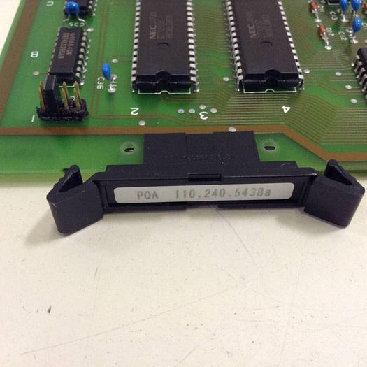 Used NESTAL Control Interface Relay Board POA 110.240.5437 #77985