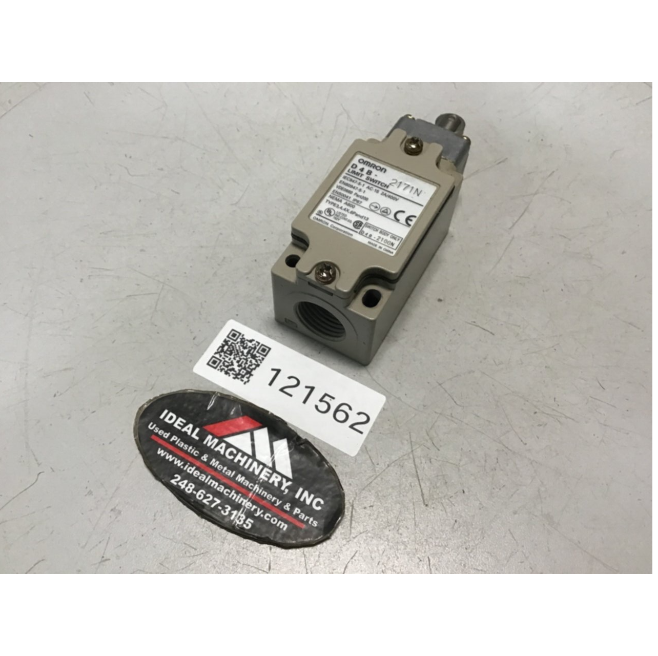 Used OMRON Limit Switch D4B-2171N Used