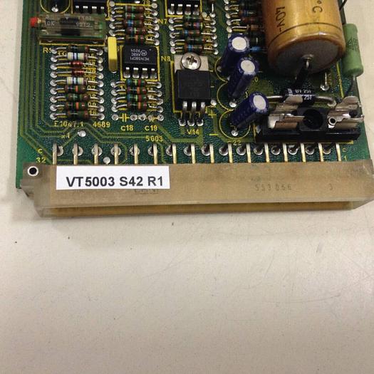 Used REXROTH Proportional Amplifier VT5003 S42 R1 #78543