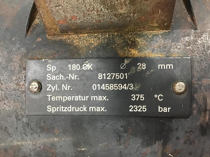Used KRAUSS MAFFEI CX 80-380 / IU Injection Unit Used #143965