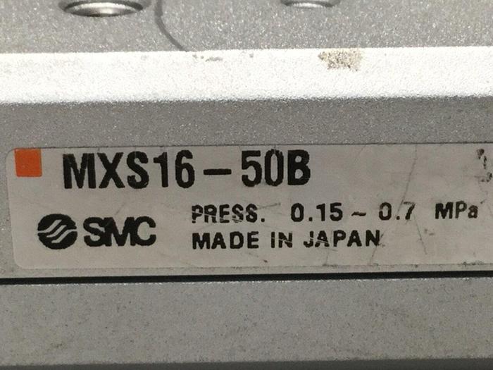 Used SMC Cylinder Slide Table MXS16-50B #104835
