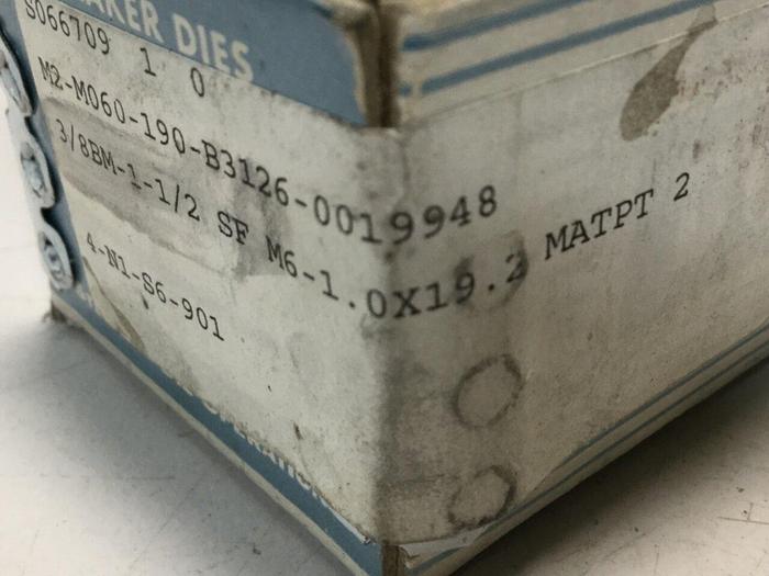 STERLING DIE Boltmaker Die 2 Piece Set 4-N1-S6-901 #110202