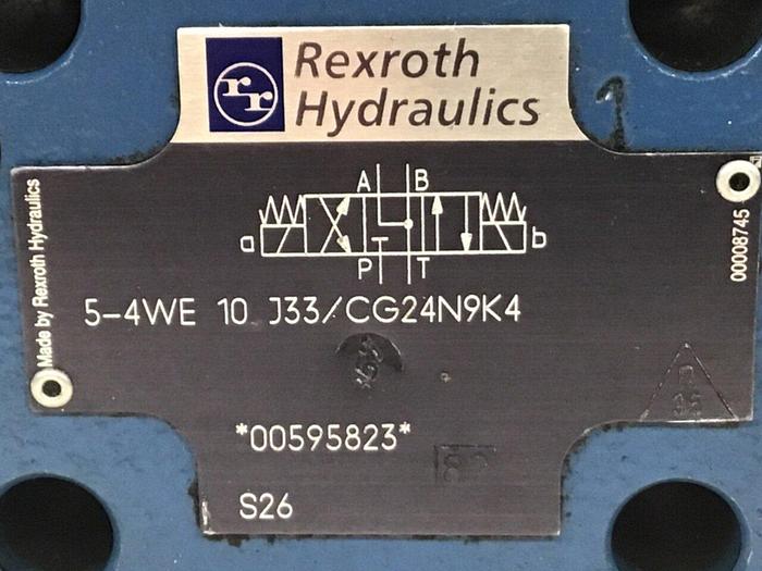 Used REXROTH Valve 54WE10J33/CG24N9K4 #129953