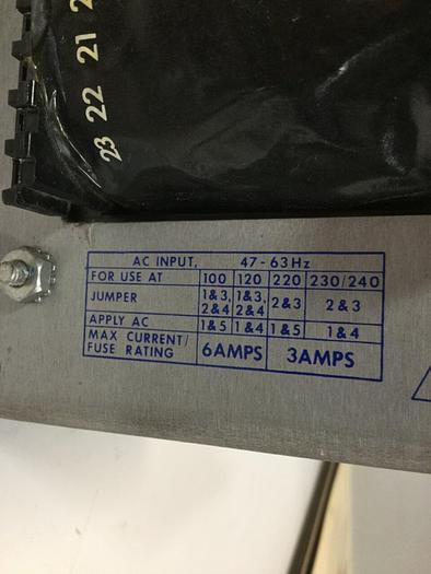 Used POWER ONE Power Supply F24-12-A #102902