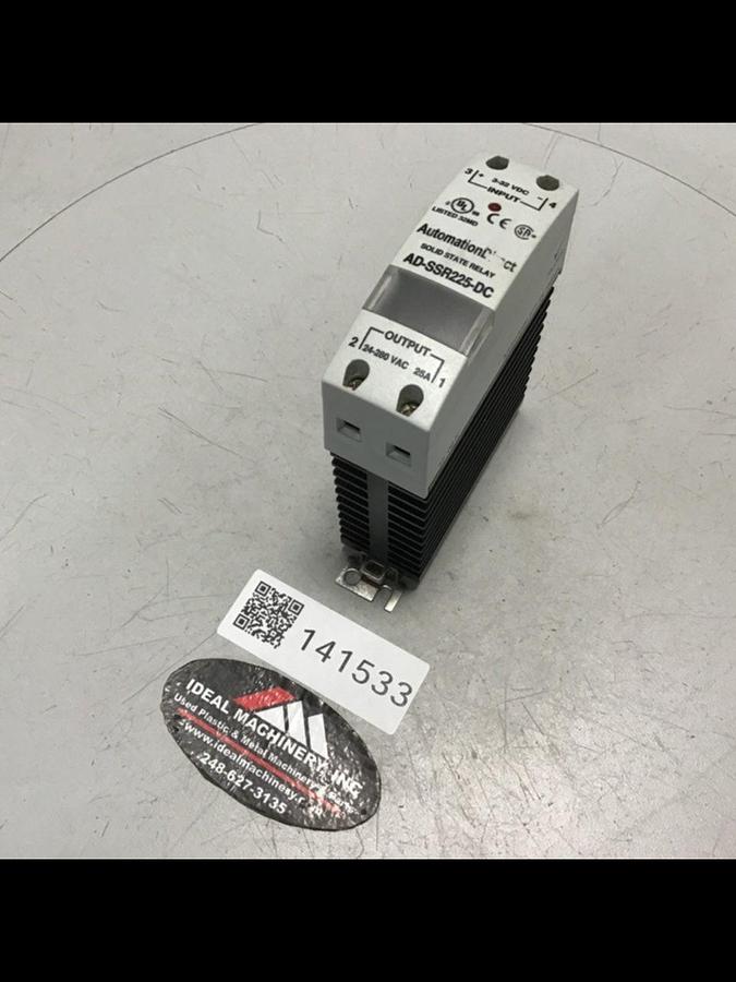 Used AUTOMATION DIRECT Solid State Relay AD-SSR225-DC USED