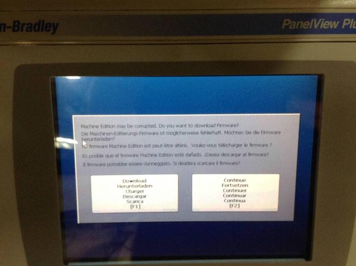 Used ALLEN BRADLEY Panelview Plus 2711P-RN6 SER A Used