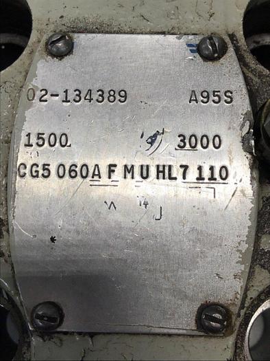 Used VICKERS Valve CG5060AFMUHL7110 #134288