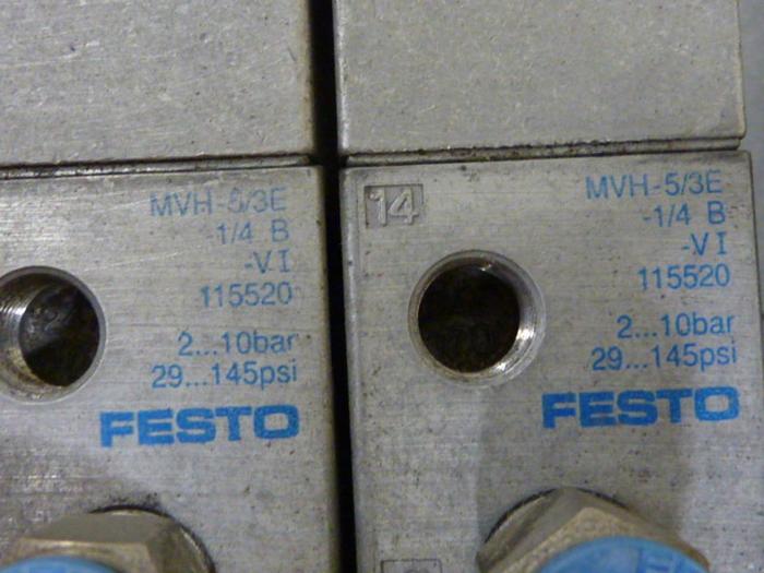 Used FESTO Control Block / Valve Terminal TN 18 859 #52760