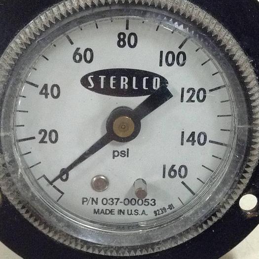 Used STERLCO Pressure Gauge 037-00053 Used