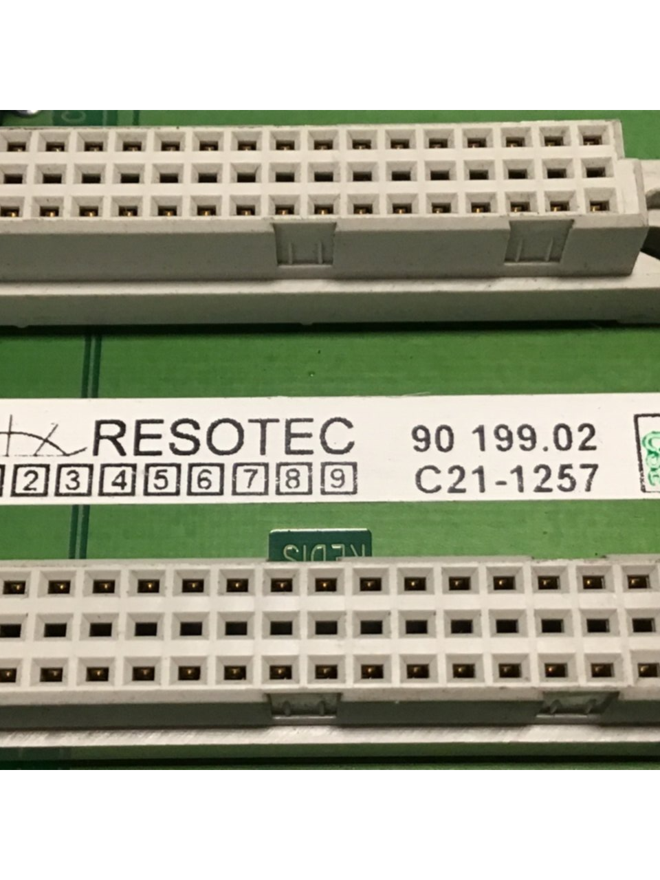Used RESOTEC Backplane Board 90199.02 USED for Sale at Ideal Machinery