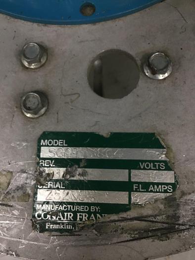 Used CONAIR FRANKLIN Vacuum Loader Receiver SC0117804 USED #135743