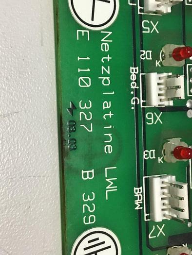 Used STANLEY Circuit Board E110327 #117699