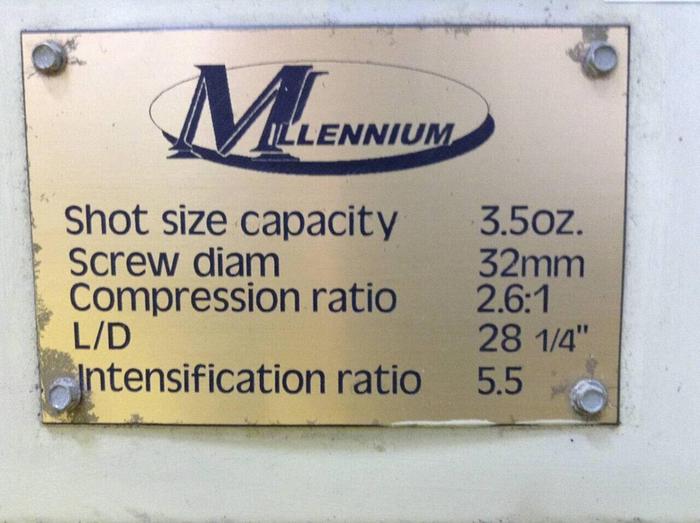 Used TOYO CORP 3.5 Oz Injection Unit TI 90G2-3.5 / IU USED