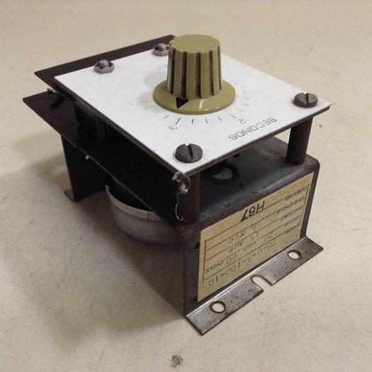 Used EAGLE SIGNAL Time Delay Relay 78-0-A-100-10 #86432