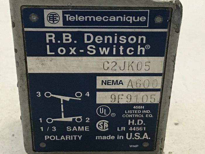 Used TELEMECANIQUE Lox-Switch C2JK05 #121781