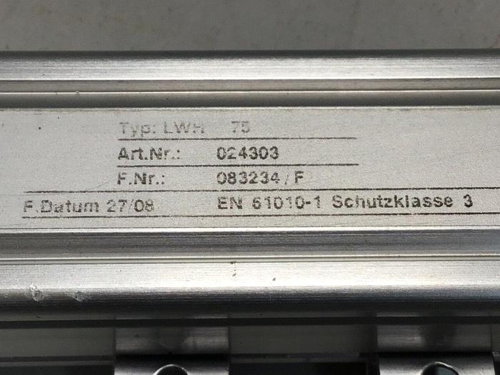 Used NOVOTECHNIK Linear Transducer LWH75 Used