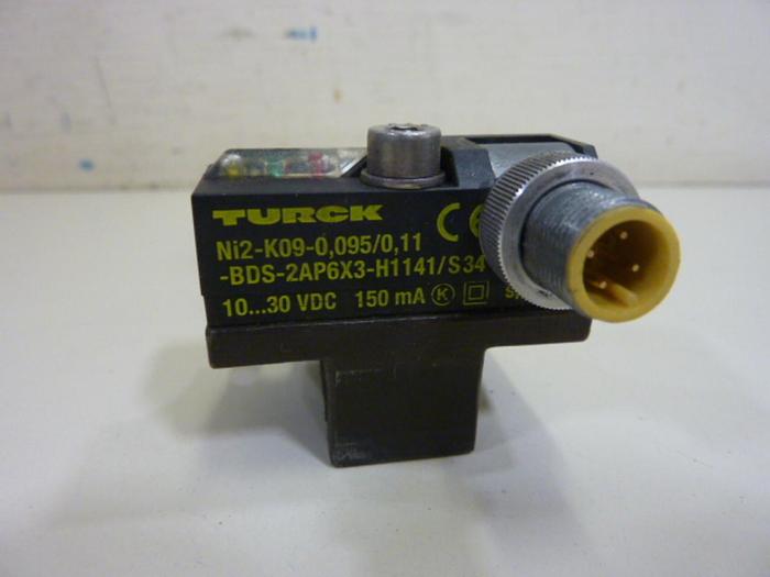 Used TURCK ELEKTRONIK Sensor NI2-K09-0,095/0,11-BDS-2AP6X3-H1141/S34 #64363