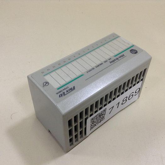 Used ALLEN BRADLEY I/O Module 1794-OB16 SER A #71869