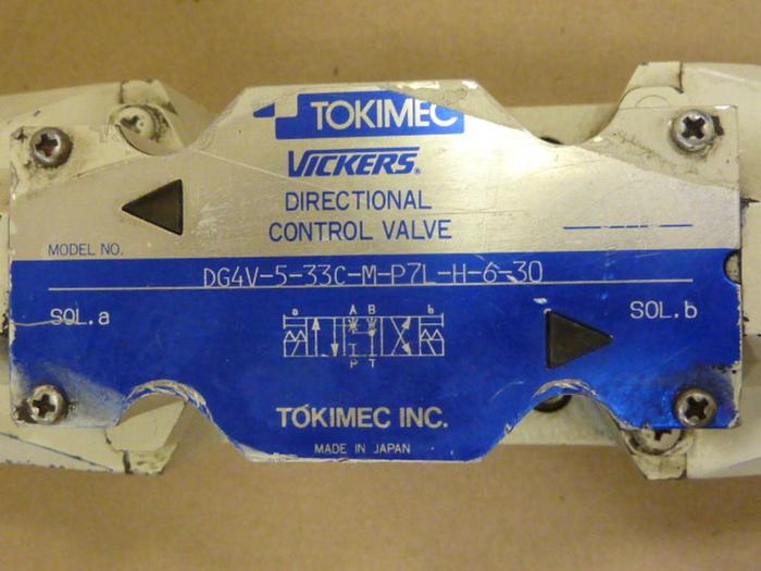 Used VICKERS Directional Control Valve DG4V533CMP7LH630 #64569