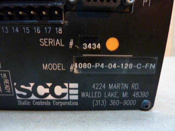 Used STATIC CONTROL SYSTEMS Line Display Unit 1080-P4-04-128-C-FN #23106