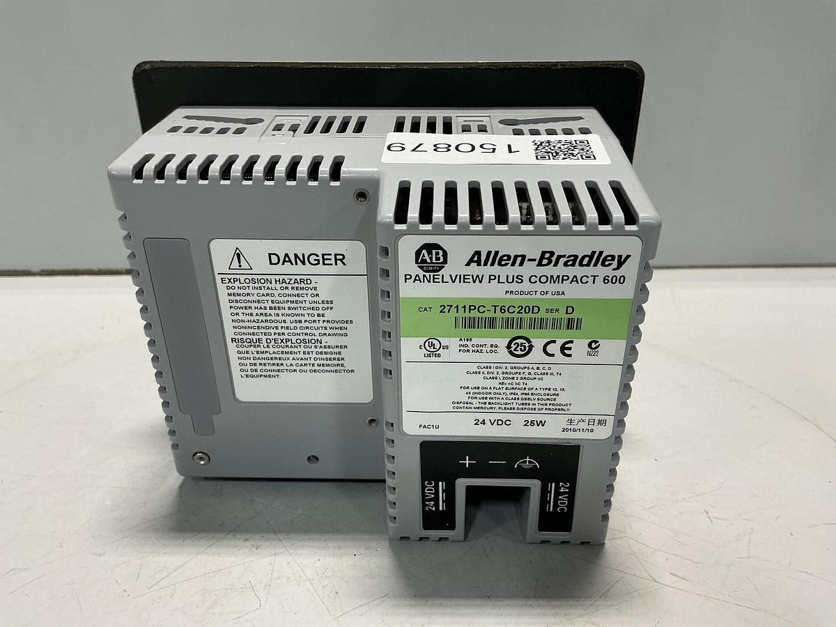 Used ALLEN BRADLEY 2711PC-T6C20D