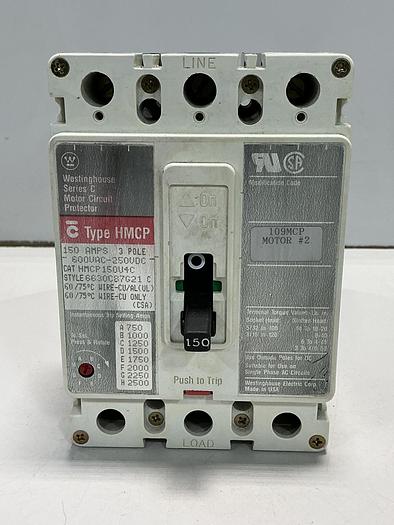 Used WESTINGHOUSE HMCP150U4C