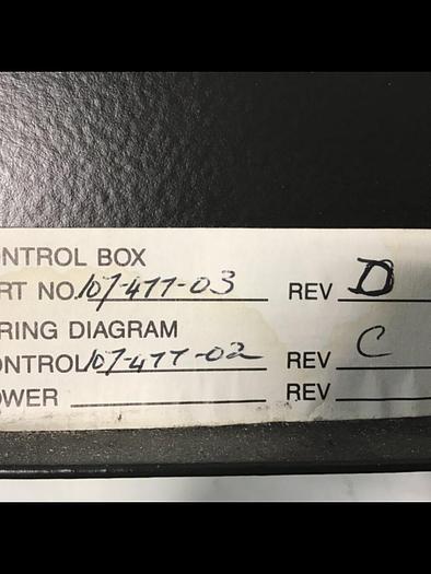 Used CONAIR Vacuum Loader Control Box 107-477-03 #137896