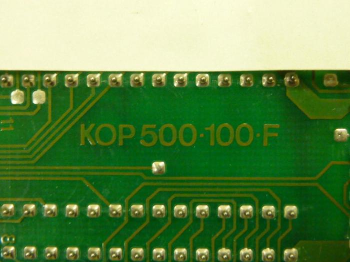 Used BACHMANN ELECTRONIC Circuit Board KOP500-F #54452