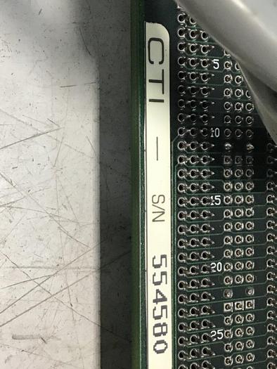 Used CTI Van Dorn Control Rack UNI 823 Z9629737B #136317