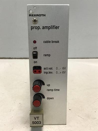 Used REXROTH Prop Amplifier VT5003 #129250