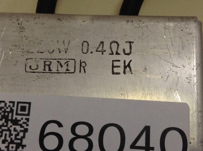 Used JRM Resistor Block EK #68040