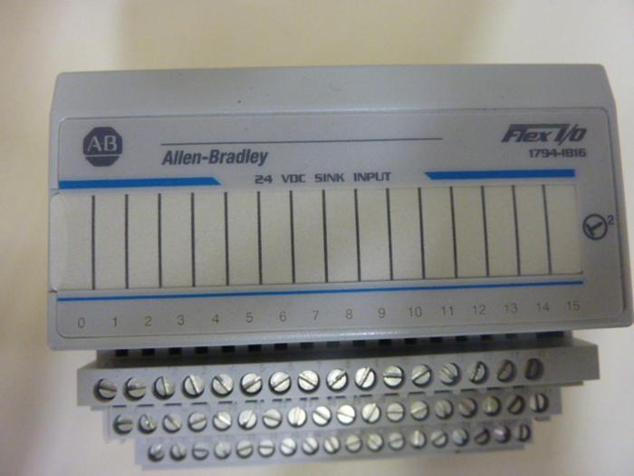 Used ALLEN BRADLEY Input Module 1794-IB16 SER A #50509