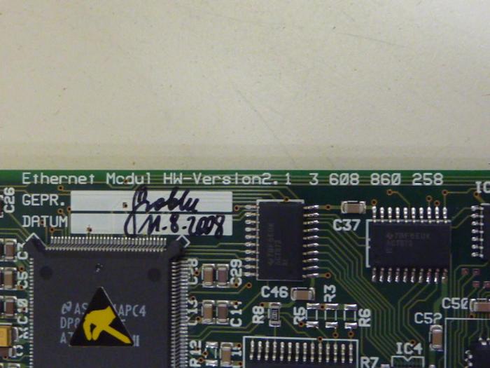 Used REXROTH SMETH I/O Interface Module 0 608 830 168 #55117