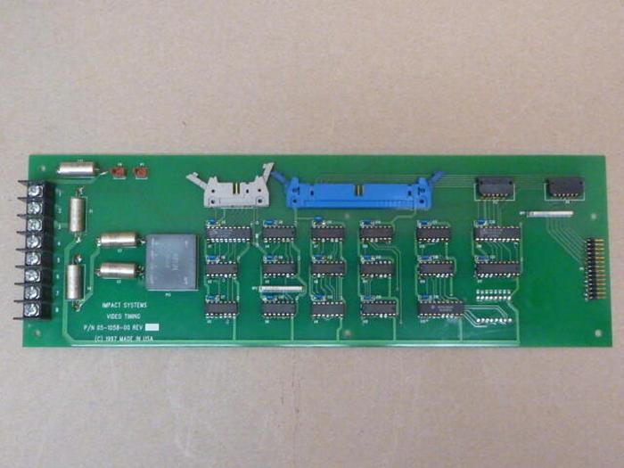 Used IMPACT SYSTEMS Video Timing Card 05-1058-00 #33204