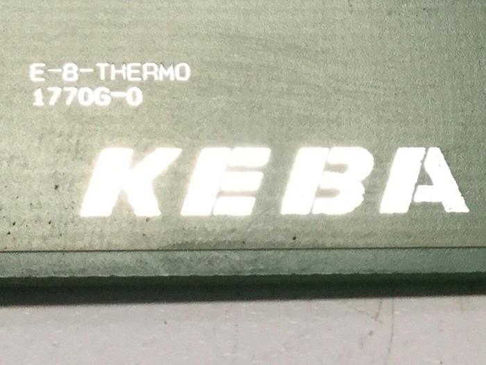 Used KEBA Circuit Board E-8-THERMO 1770G-0 Used