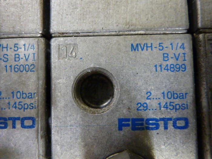 Used FESTO Control Block / Valve Terminal IFB8-02 #52847