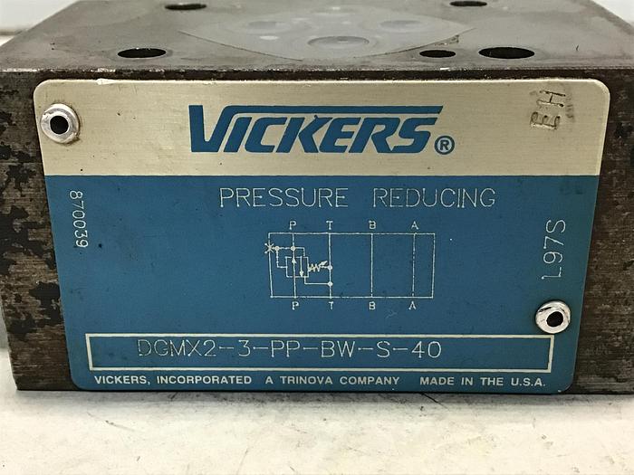Used VICKERS DGMX2-3-PP-BW-S-40 Valve Used #142013