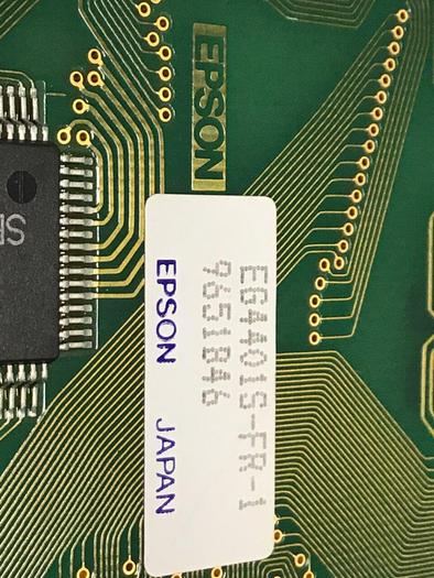 Used EPSON Display Panel EG4401S-FR-1 #132015